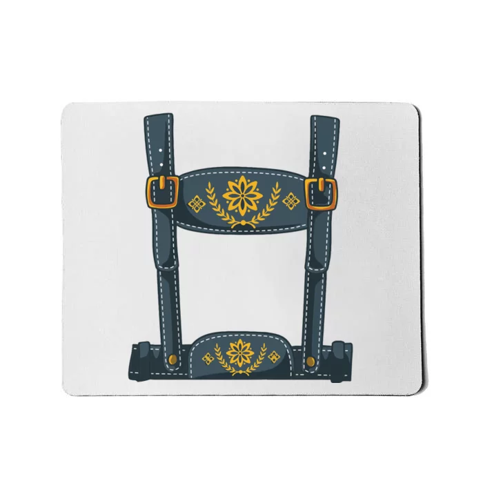 Oktoberfest Outfit Boy Lederhosen Costume Mousepad