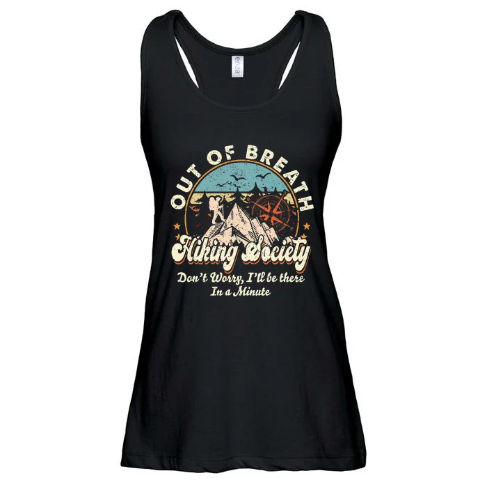 Out Of Breath Hiking Society Ladies Essential Flowy Tank