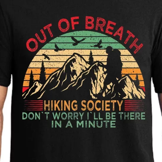 Out Of Breath Hiking Society Forhiker Nature Love Pajama Set