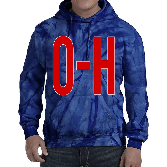 Oh Ohio Logo Tie Dye Hoodie