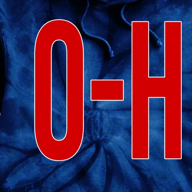 Oh Ohio Logo Tie Dye Hoodie