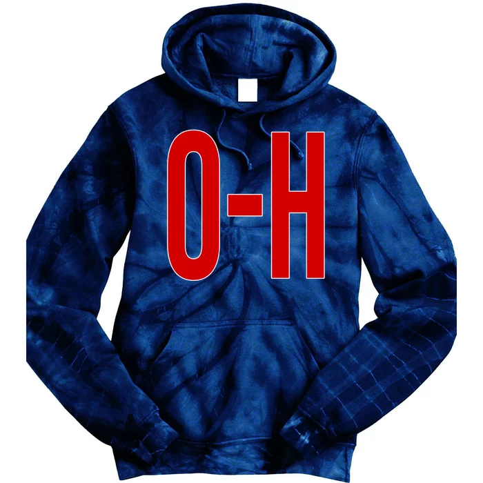 Oh Ohio Logo Tie Dye Hoodie