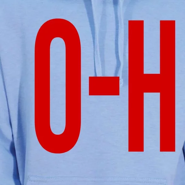 Oh Ohio Logo Unisex Surf Hoodie