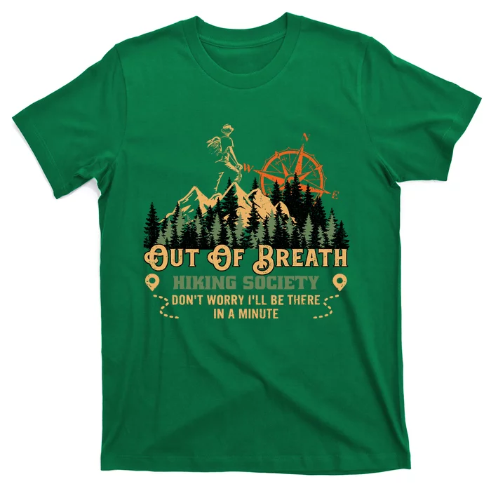 Out Of Breath Hiking Society T-Shirt