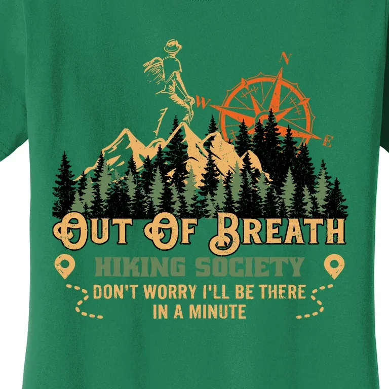 Out Of Breath Hiking Society Women's T-Shirt