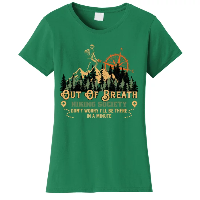 Out Of Breath Hiking Society Women's T-Shirt