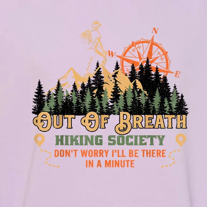 Out Of Breath Hiking Society Garment-Dyed Sweatshirt