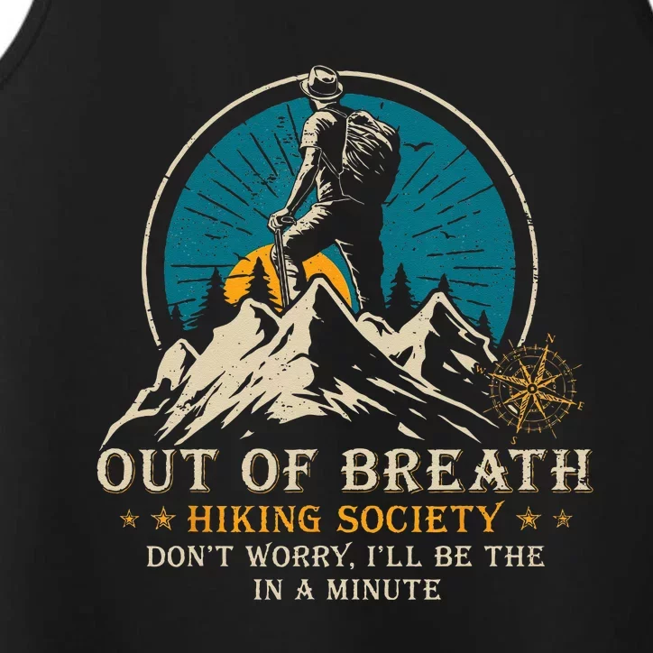 Out Of Breath Hiking Society Performance Tank