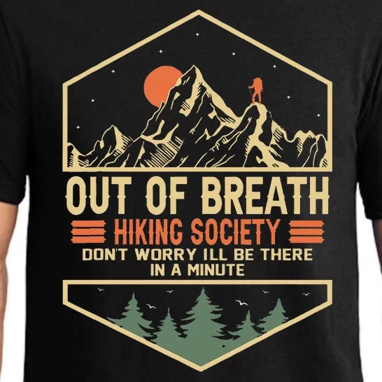 Out Of Breath Hiking Society Pajama Set