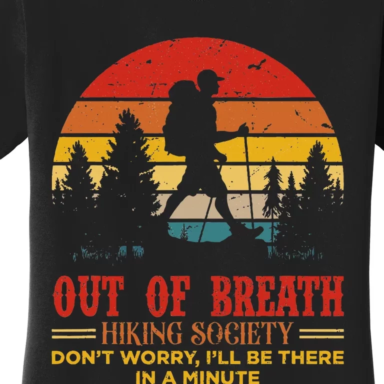 Out Of Breath Hiking Society Women's T-Shirt