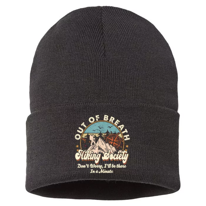 Out Of Breath Hiking Society Sustainable Knit Beanie