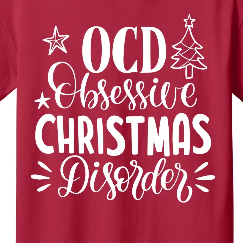 OCD Obsessive Christmas Disorder Funny Kids T-Shirt