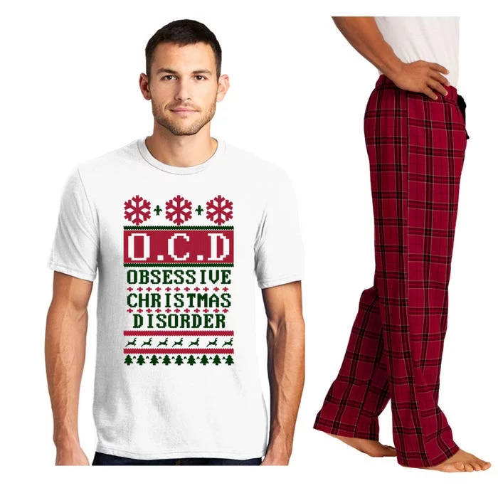 OCD Obsessive Christmas Disorder Pajama Set