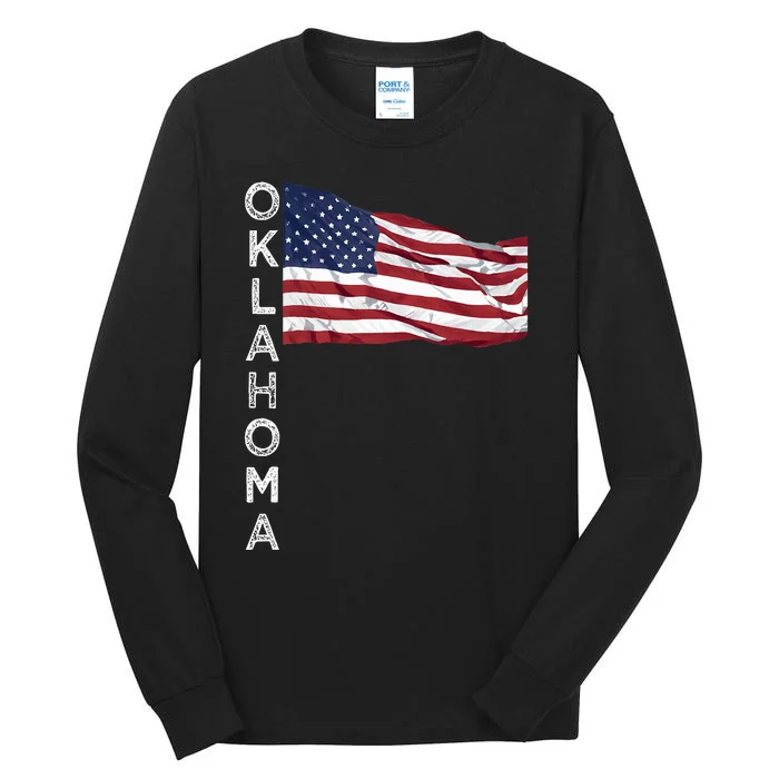 Ok Oklahoma City Sooner State Oklahoman Okie Tulsa Norman Tall Long Sleeve T-Shirt