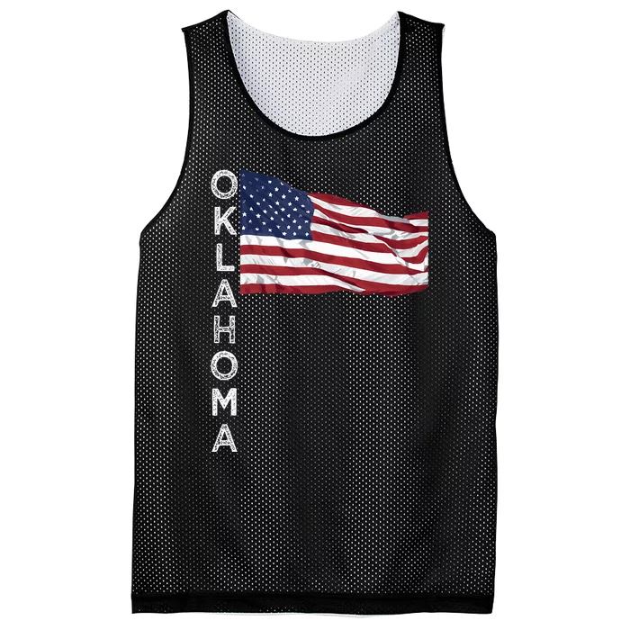 Ok Oklahoma City Sooner State Oklahoman Okie Tulsa Norman Mesh Reversible Basketball Jersey Tank