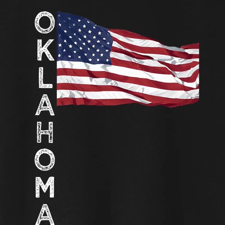 Ok Oklahoma City Sooner State Oklahoman Okie Tulsa Norman Women's Crop Top Tee