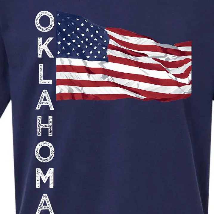 Ok Oklahoma City Sooner State Oklahoman Okie Tulsa Norman Sueded Cloud Jersey T-Shirt