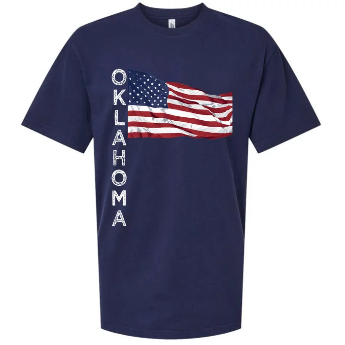 Ok Oklahoma City Sooner State Oklahoman Okie Tulsa Norman Sueded Cloud Jersey T-Shirt