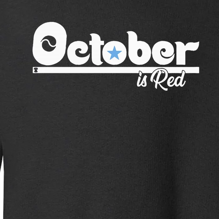 October Toddler Sweatshirt