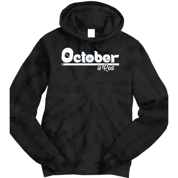 October Tie Dye Hoodie