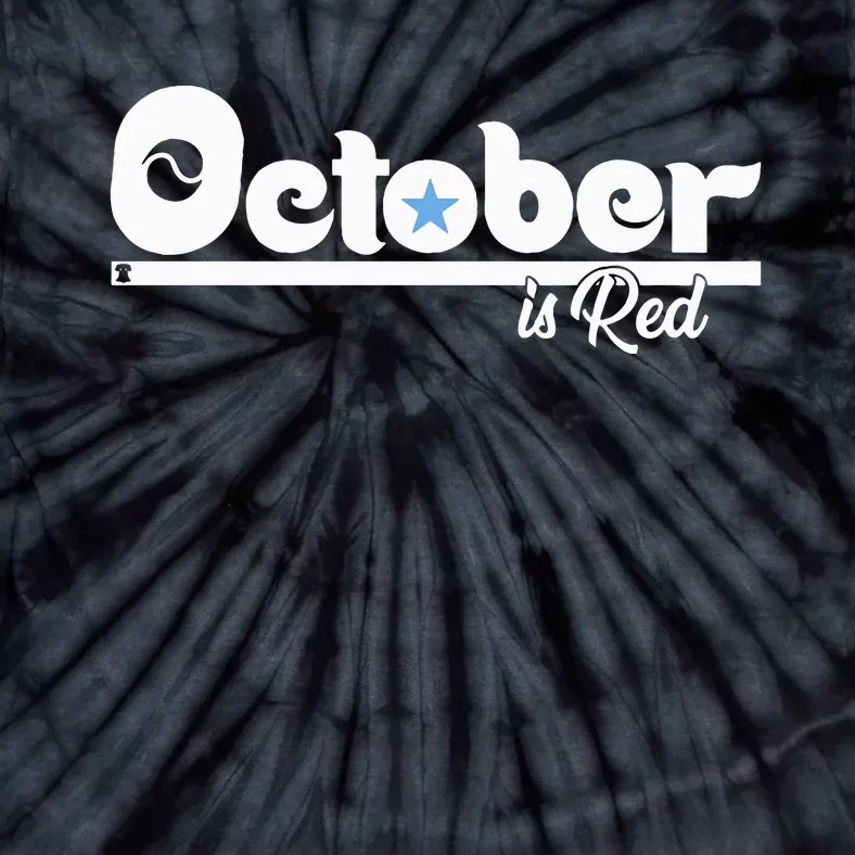 October Tie-Dye T-Shirt