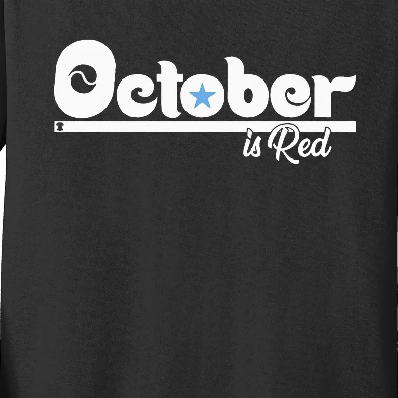 October Kids Long Sleeve Shirt