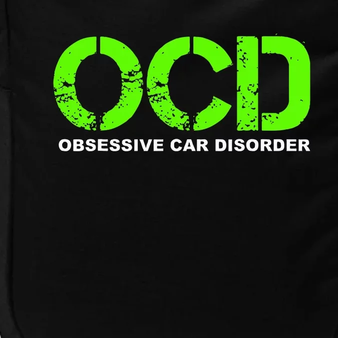 OCD Obsessive Car Disorder  Funny Car Lover Gift Impact Tech Backpack