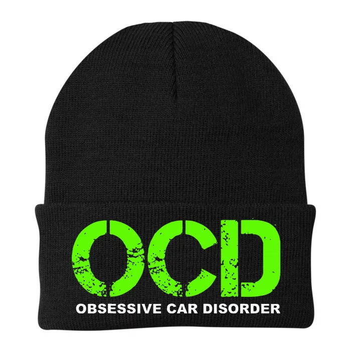 OCD Obsessive Car Disorder  Funny Car Lover Gift Knit Cap Winter Beanie