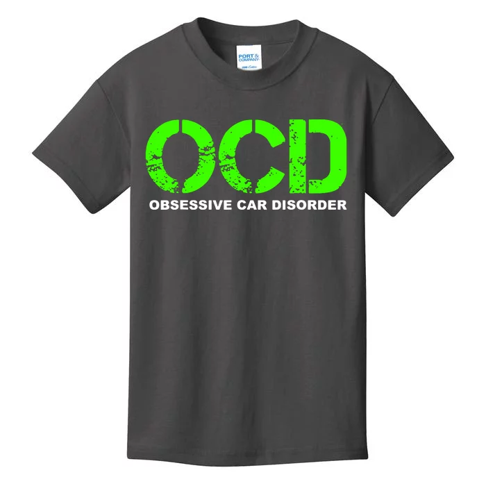 Ocd Obsessive Car Disorder Kids T-Shirt