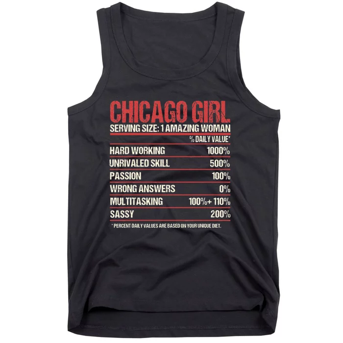 Out Of Chicago IL Illinois Funny Home Roots Tank Top