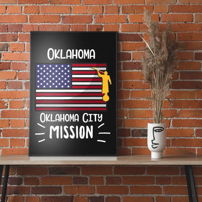 Oklahoma Oklahoma City Mormon Lds Mission Missionary Gift Poster