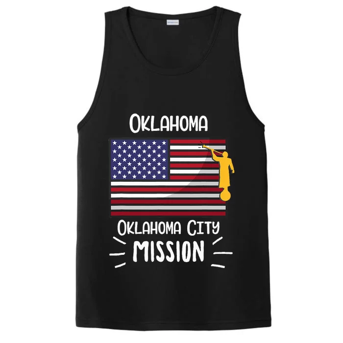 Oklahoma Oklahoma City Mormon Lds Mission Missionary Gift Performance Tank