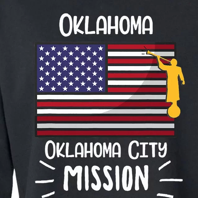 Oklahoma Oklahoma City Mormon Lds Mission Missionary Gift Cropped Pullover Crew