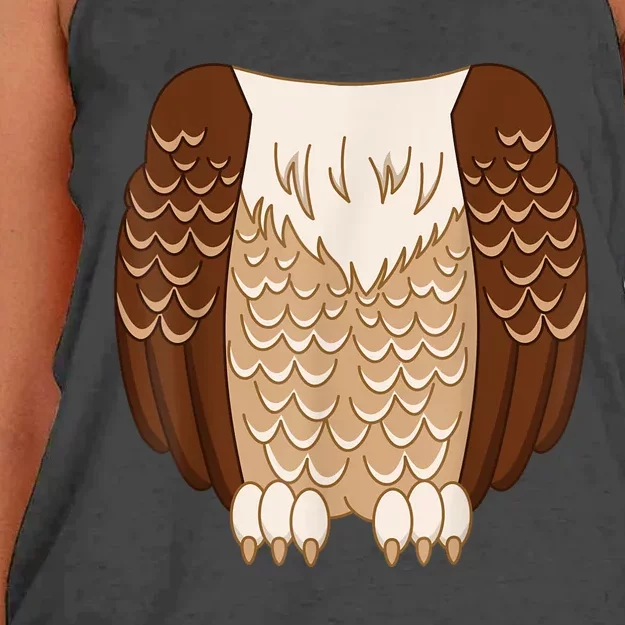 Owl Owl Costume Women's Knotted Racerback Tank