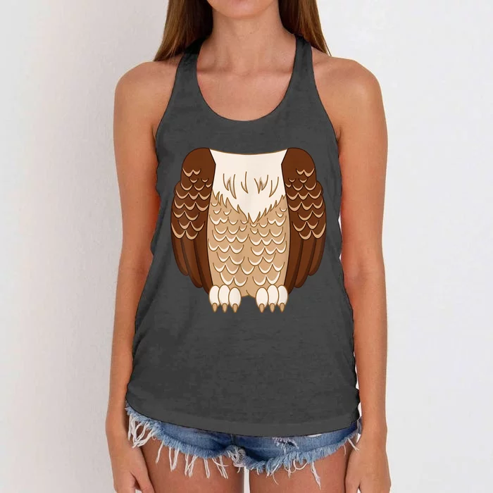 Owl Owl Costume Women's Knotted Racerback Tank