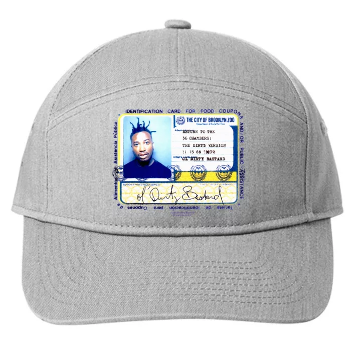 Odb Ol Dirty Baard Id Return 36 Chambers Art Brooklyn Zoo 7-Panel Snapback Hat