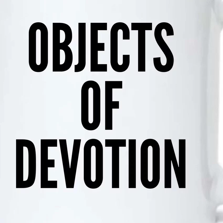 Objects Of Devotion Black Color Changing Mug