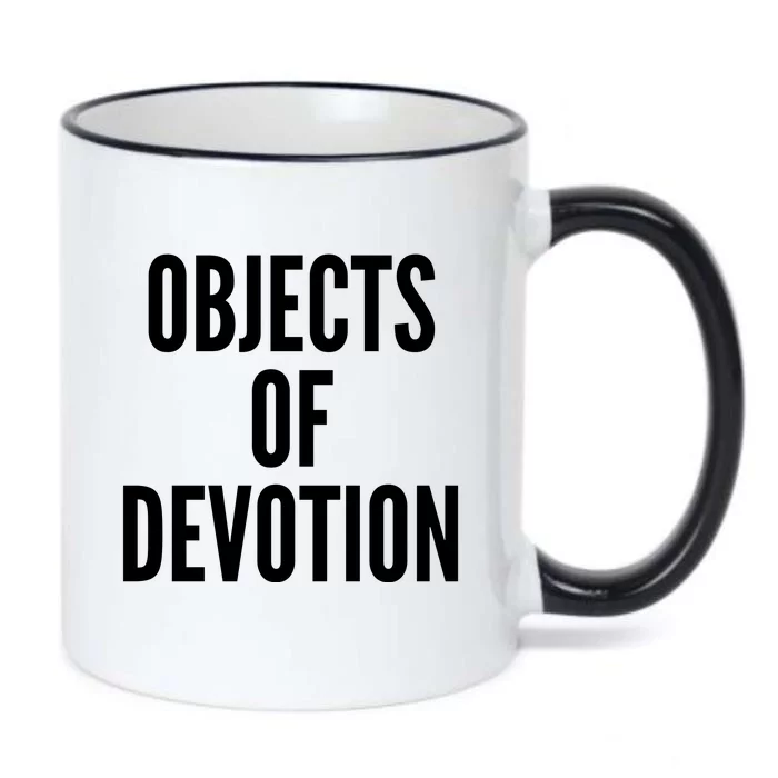 Objects Of Devotion Black Color Changing Mug