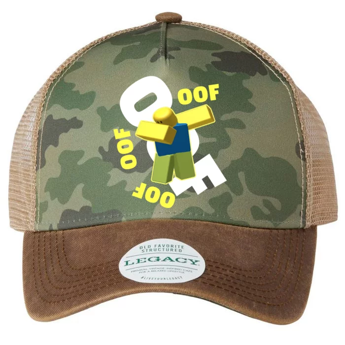 OOF Dancing Dabbing Noob Legacy Tie Dye Trucker Hat