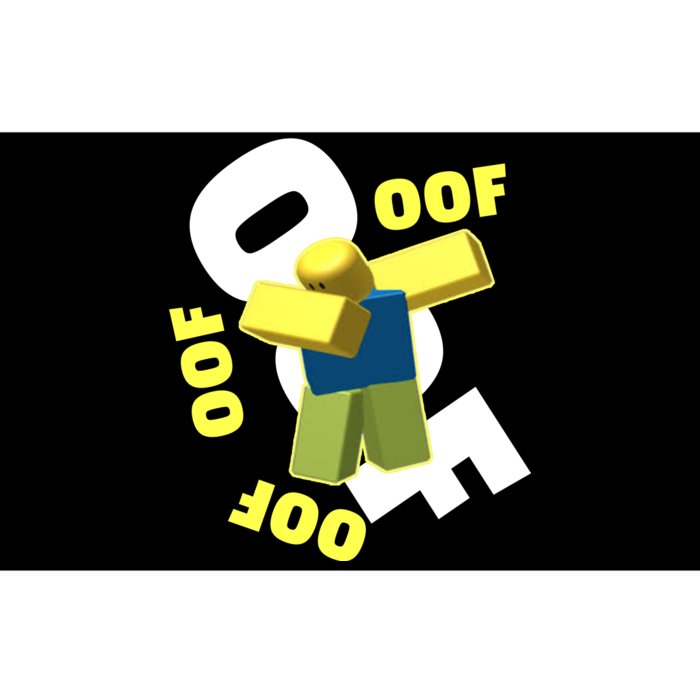 OOF Dancing Dabbing Noob Bumper Sticker