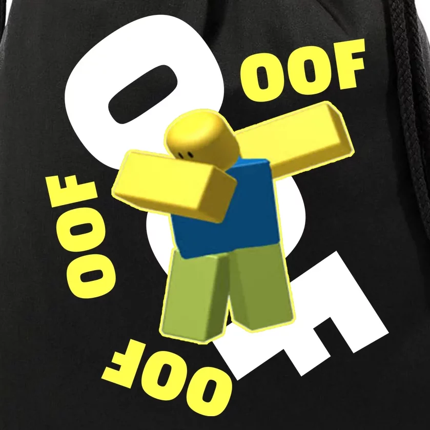 OOF Dancing Dabbing Noob Drawstring Bag