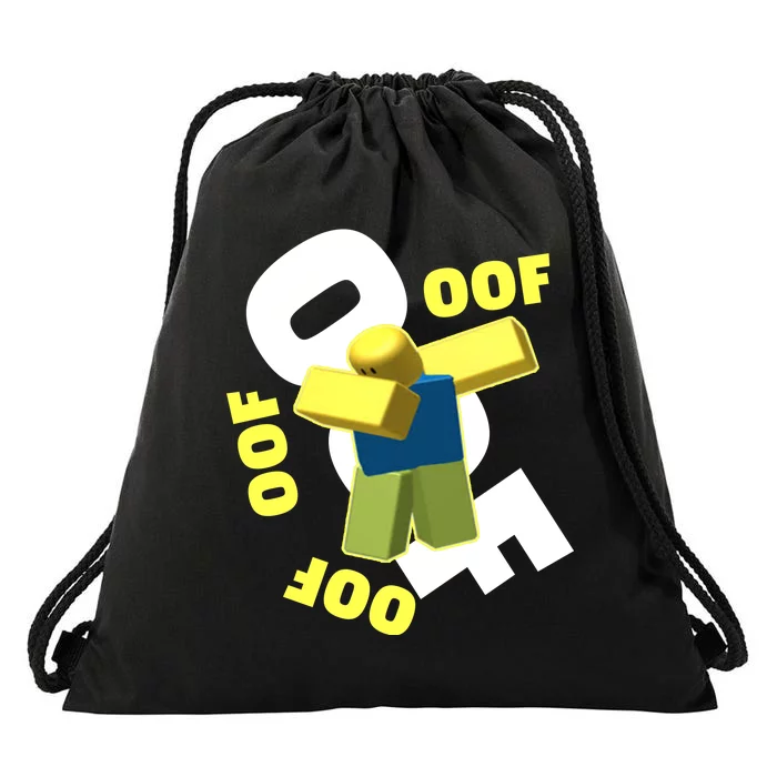 OOF Dancing Dabbing Noob Drawstring Bag