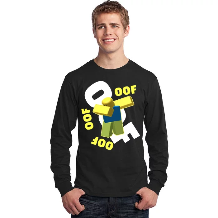 OOF Dancing Dabbing Noob Tall Long Sleeve T-Shirt