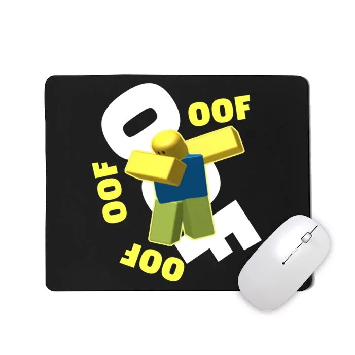 OOF Dancing Dabbing Noob Mousepad