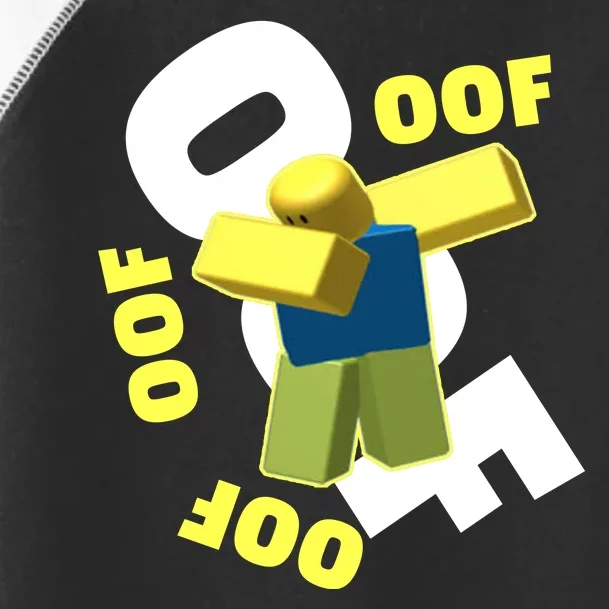 OOF Dancing Dabbing Noob Toddler Fine Jersey T-Shirt