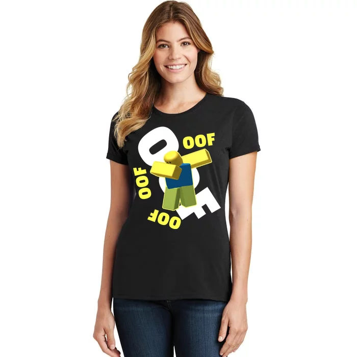 Roblox Oof Roblox Noob Women's T-Shirt Tee