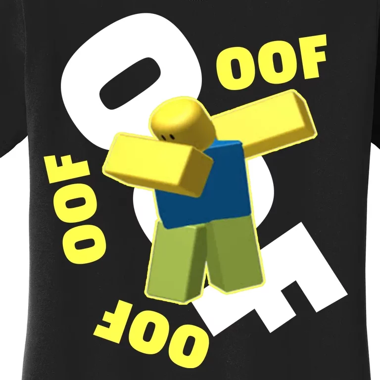 Roblox Oof Roblox Noob Women's T-Shirt Tee