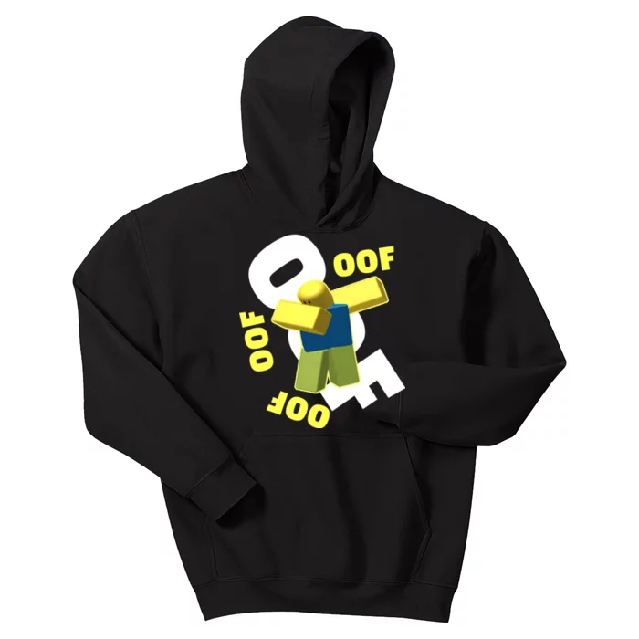 OOF Dancing Dabbing Noob Kids Hoodie