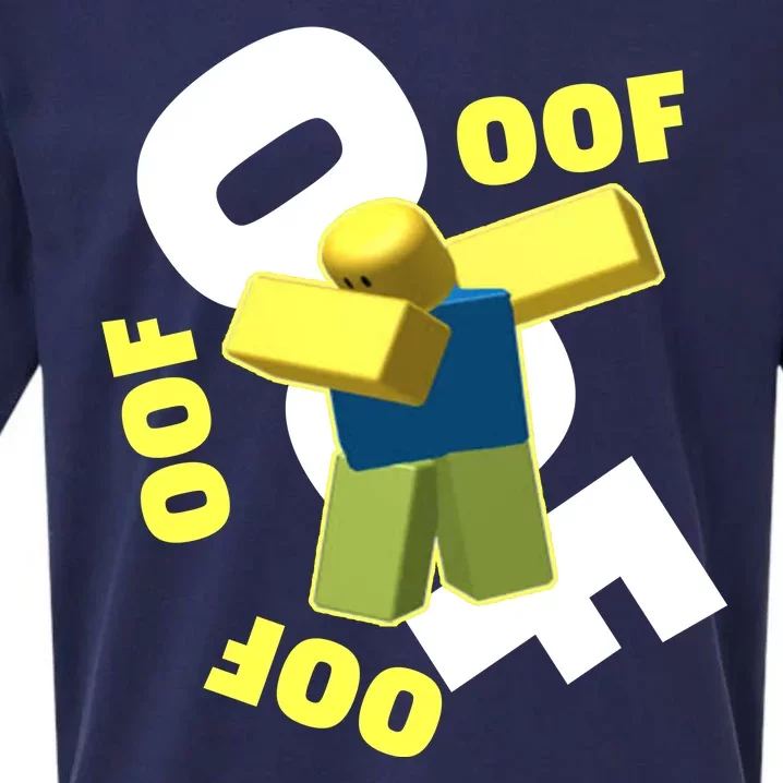 OOF Dancing Dabbing Noob Sueded Cloud Jersey T-Shirt