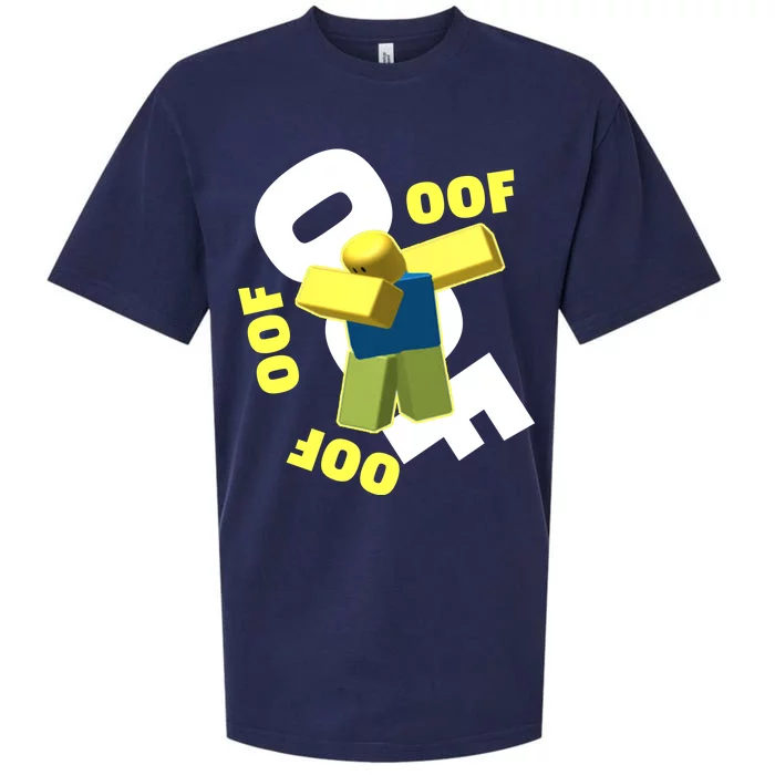 OOF Dancing Dabbing Noob Sueded Cloud Jersey T-Shirt